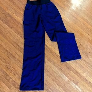 Navy blue scrub pants